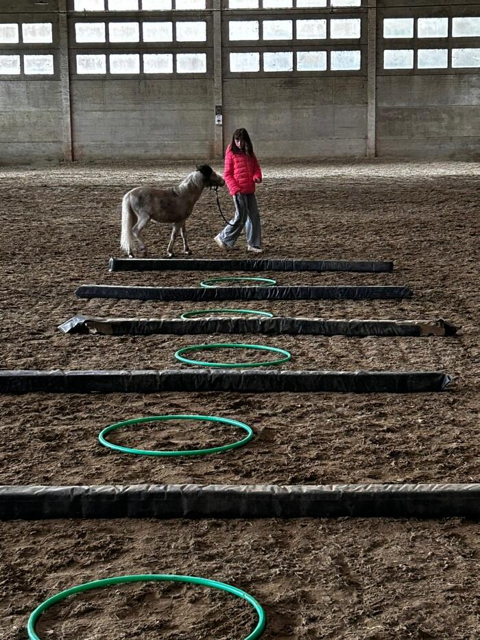 Aan het werk in de piste